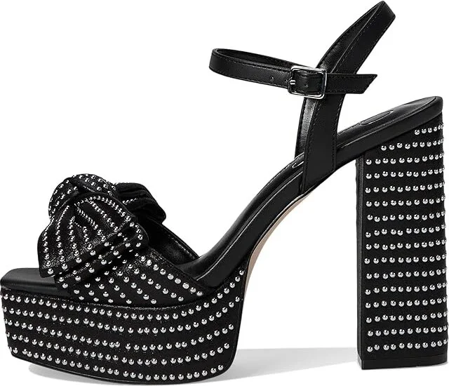 Jessica Simpson Lollien Bow Platform Sandals Women's Sandals Black : 12 M, Synthetic - Image 6