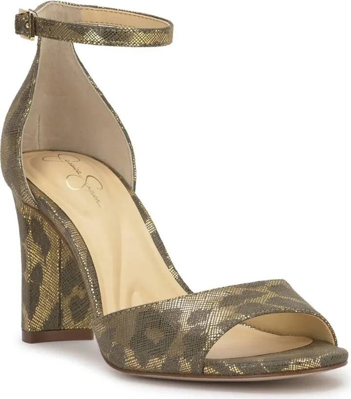 Black/Gold Animal Print