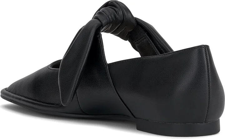 Jessica Simpson Lysute Knotted Strap Ballet Flat Women's Flat Shoes Black : 6.5 M, Polyester/Rubber - Image 4