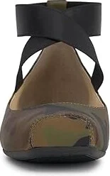 Jessica Simpson Mandalaye Flat Women's Shoes Forest Camo : 7 M, Leather - Image 5