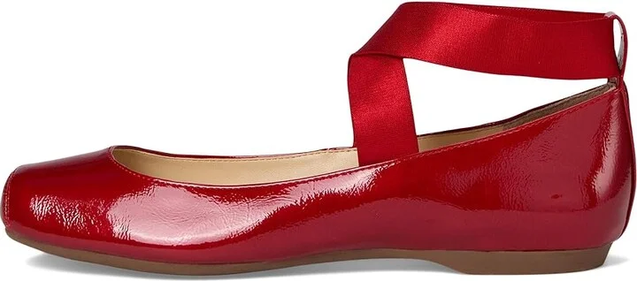 Jessica Simpson Mandalaye Flat Women's Shoes Red Muse : 7.5 M, Leather - Image 6