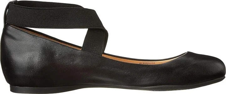 Jessica Simpson Mandayss Women's Flat Shoes Black Sleek : 6 M, Synthetic - Image 8