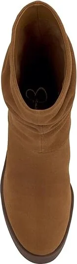 Jessica Simpson Mynette Slouch Wedge Bootie Women's Boots Tuscan Tan : 11 M, Rubber/Suede - Image 2