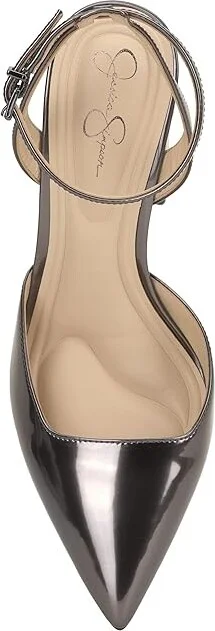 Jessica Simpson Nazela Women's Shoes Pewter : 5 M, Faux Leather - Image 2