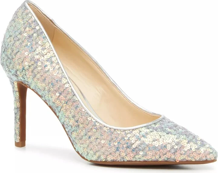 Silver Metallic Sequin Synthetic