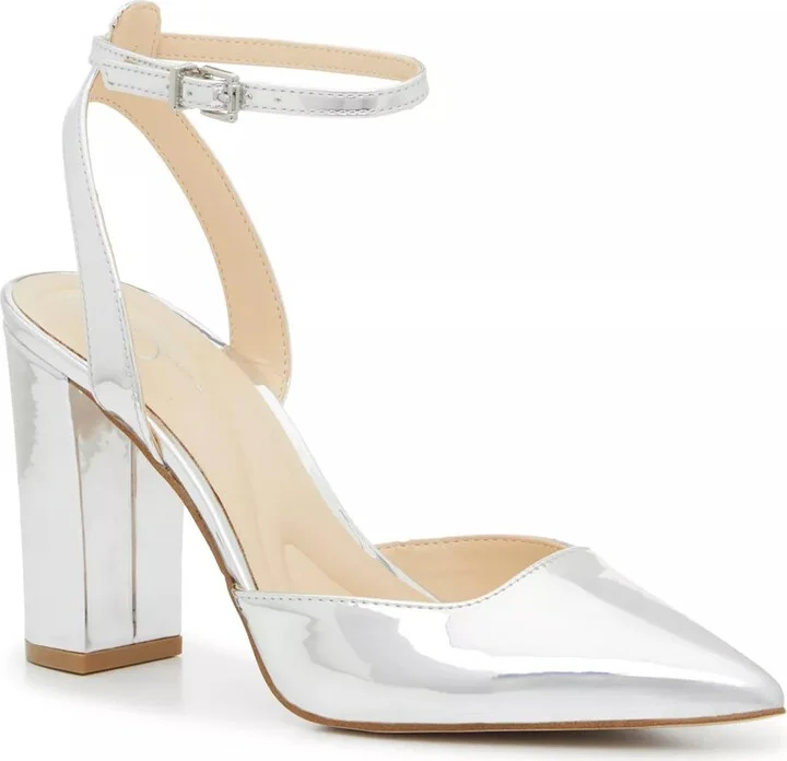 Silver Metallic Synthetic