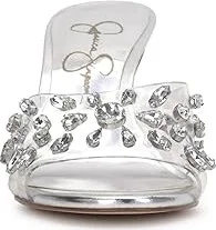 Jessica Simpson Primana Women's Sandals Clear/Silver : 6.5 M - Image 5