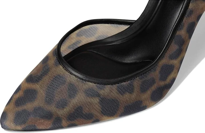 Jessica Simpson Prizma D'Orsay Pump High Women's Heels Natural Leopard : 5.5 M, Suede - Image 7