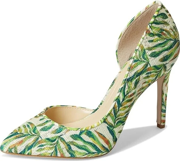 Jessica Simpson Prizma D'Orsay Pump High Women's Heels Natural/Light : 5.5 M, Suede - Image 11