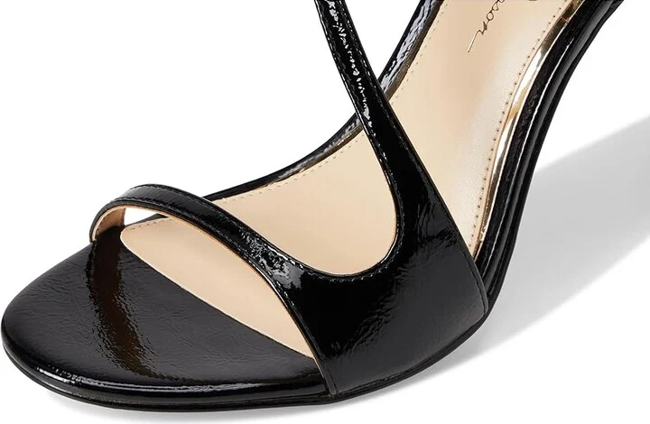 Jessica Simpson Qamille Asymmetrical High Heel Sandals Women's Sandals Black : 9 M, Synthetic - Image 7