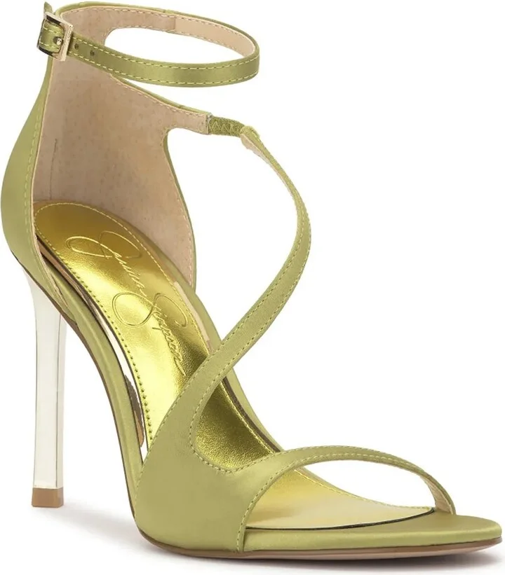 Lime Green Satin