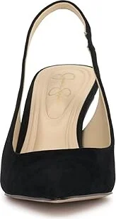 Jessica Simpson Souli Classic Slingback Pump High Women's Heels Black : 5 M, Leather/Rubber - Image 5