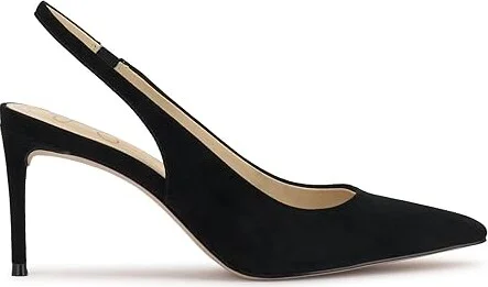 Jessica Simpson Souli Classic Slingback Pump High Women's Heels Black : 5 M, Leather/Rubber - Image 6