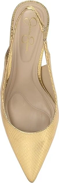 Jessica Simpson Souli Women's Shoes Gold : 8.5 M, Faux Leather - Image 2