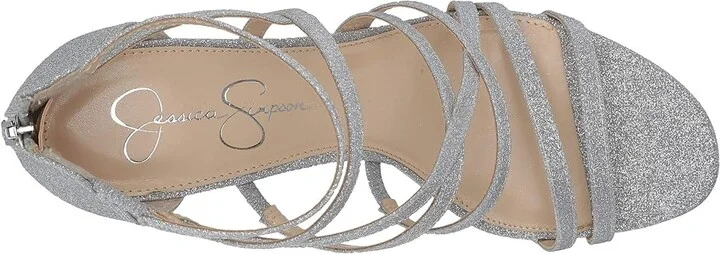 Jessica Simpson Stassey Women's Shoes Silver : 5 M, Synthetic - Image 3