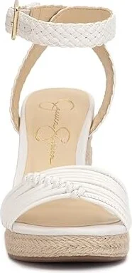 Jessica Simpson Talise Women's Sandals Bright White : 10 M, Leather/Rubber - Image 5