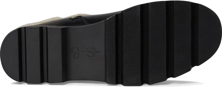 Jessica Simpson Ulalie Lug Bootie Women's Boots Black : 7 M, Leather - Image 3