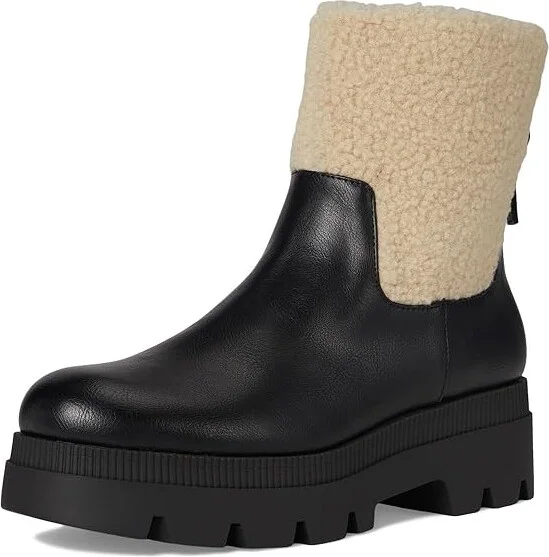 Jessica Simpson Ulalie Lug Bootie Women's Boots Black : 7 M, Leather - Image 5