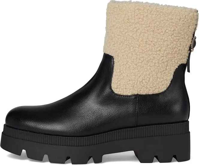 Jessica Simpson Ulalie Lug Bootie Women's Boots Black : 7 M, Leather - Image 6