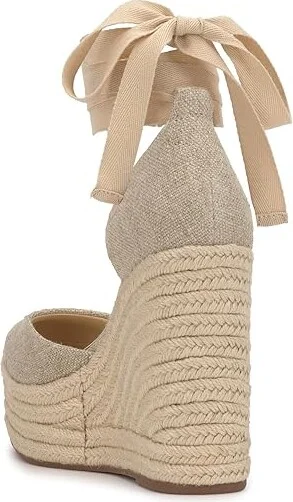 Jessica Simpson Weyla Women's Sandals Natural : 10 M, Synthetic - Image 4