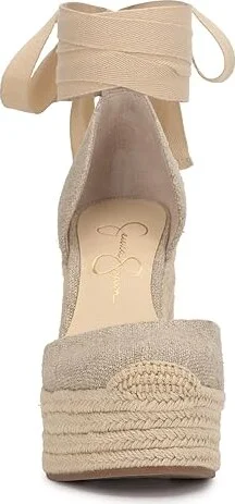 Jessica Simpson Weyla Women's Sandals Natural : 10 M, Synthetic - Image 5
