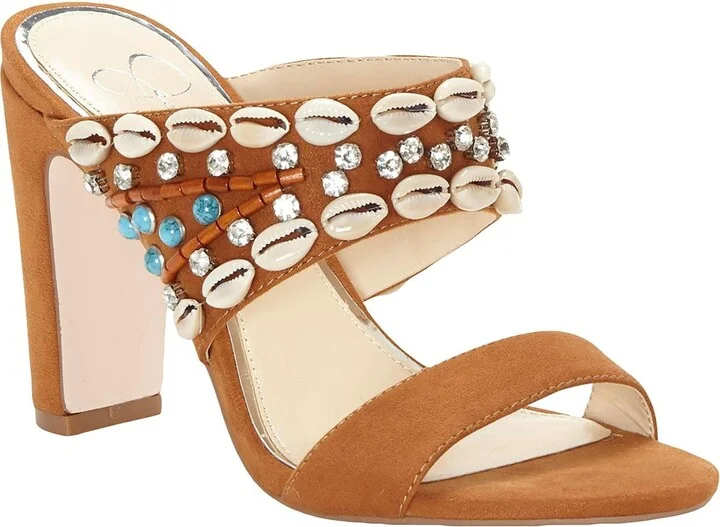 Jessica Simpson Women's Ambelle Slid Sandal Heeled