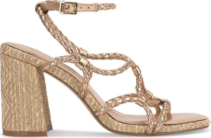 Jessica Simpson Women's Azimma Block-Heel Strappy Rope Sandals - Image 2