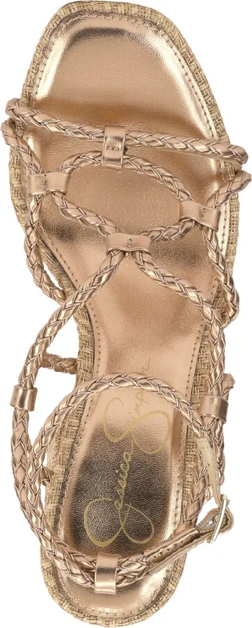 Jessica Simpson Women's Azimma Block-Heel Strappy Rope Sandals - Image 4