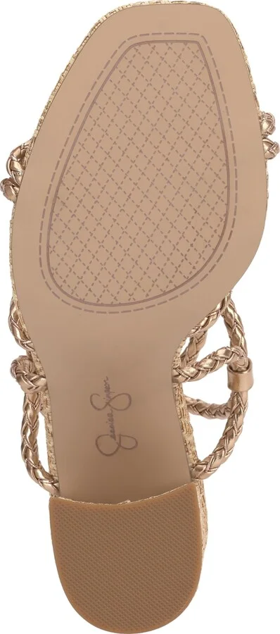 Jessica Simpson Women's Azimma Block-Heel Strappy Rope Sandals - Image 5