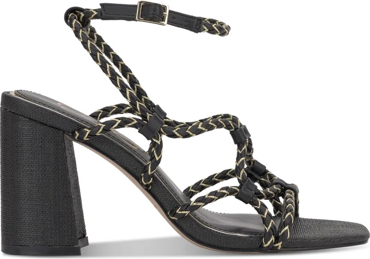 Jessica Simpson Women's Azimma Block-Heel Strappy Rope Sandals - Image 6
