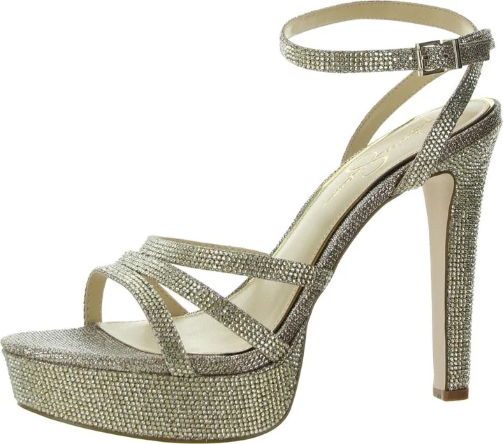 Jessica Simpson Women's Balina Ankle Strap Platform Sandal Heeled