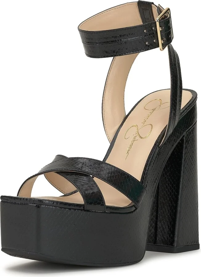 Jessica Simpson Women's Beasley Platform Sandal Heeled