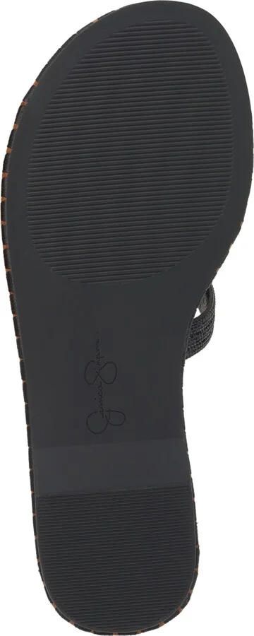 Jessica Simpson Women's Bria Rhinestone Slide Sandals - Image 5