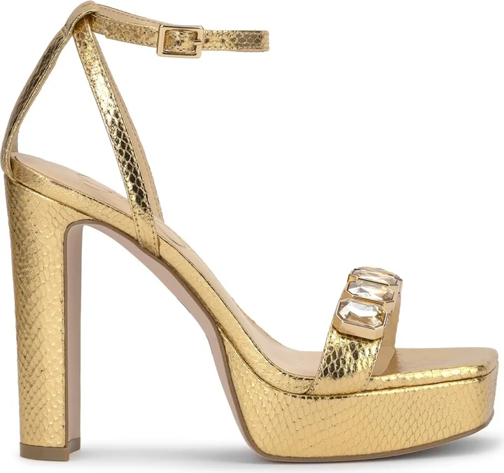 Jessica Simpson Women's Callirah Ankle-Strap Platform Sandals - Image 2