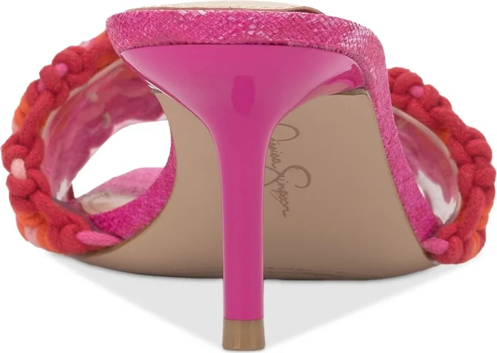 Jessica Simpson Women's Cameleah Embellished Woven Dress Sandals - Image 3