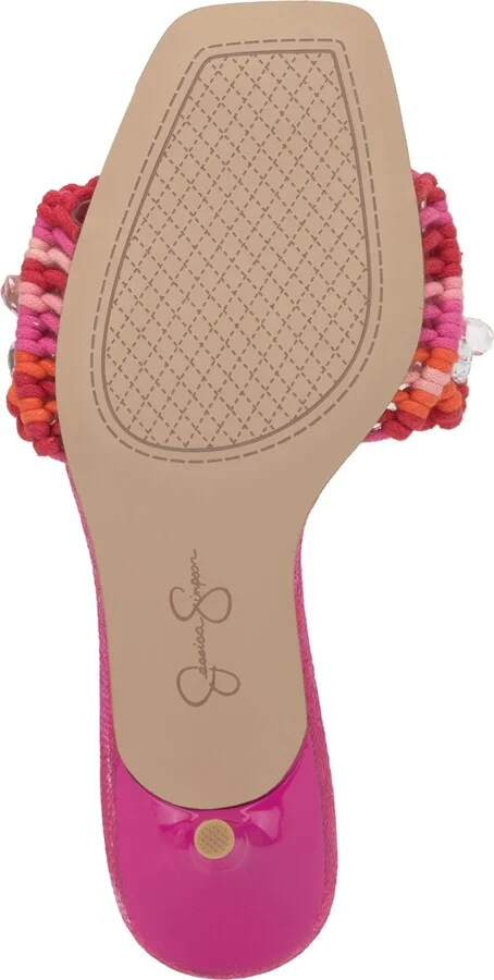 Jessica Simpson Women's Cameleah Embellished Woven Dress Sandals - Image 5