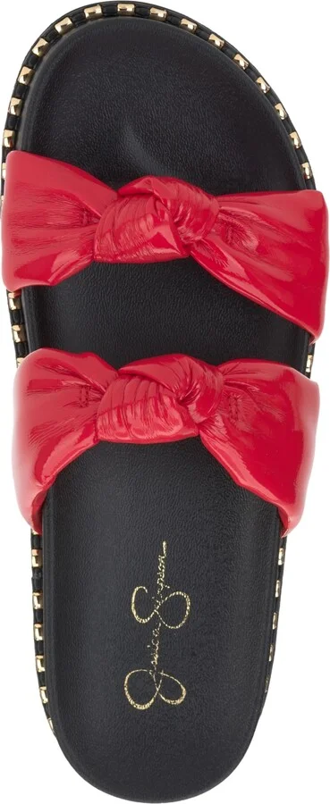 Jessica Simpson Women's Caralyna Knotted Footbed Sandals - Image 4
