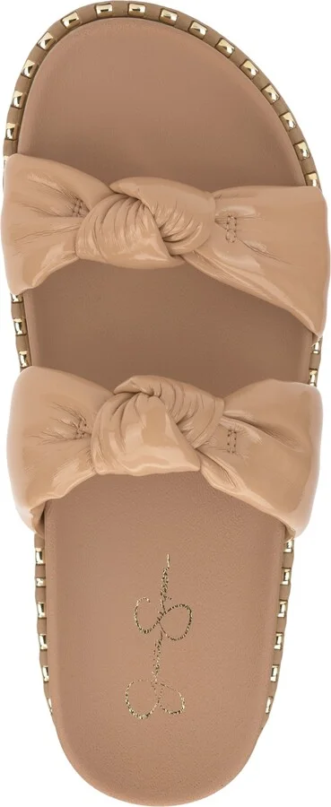 Jessica Simpson Women's Caralyna Knotted Footbed Sandals - Image 8