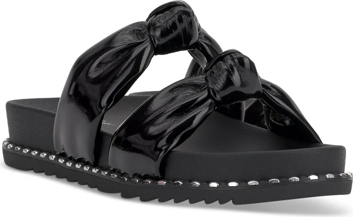 Black Crinkle Patent