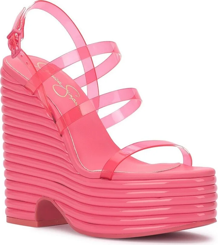 Jessica Simpson Women's Cholena Platform Wedge Sandal