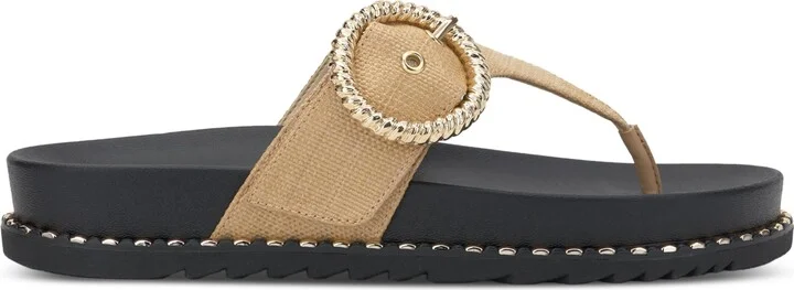 Jessica Simpson Women's Cymmeri Hooded Thong Flat Sandals - Image 2