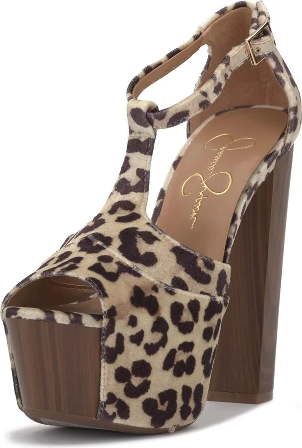 Jessica Simpson Women's Dany T-Strap Platform Sandal Wedge