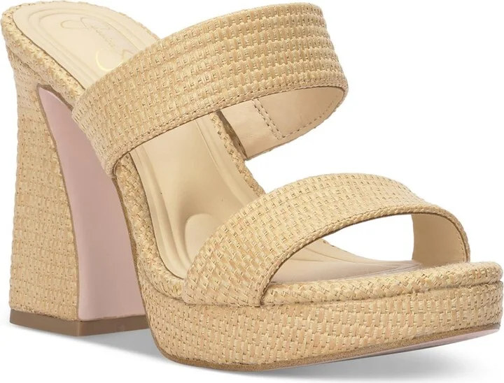 Jessica Simpson Women's Diza Platform High Heel Sandal Heeled