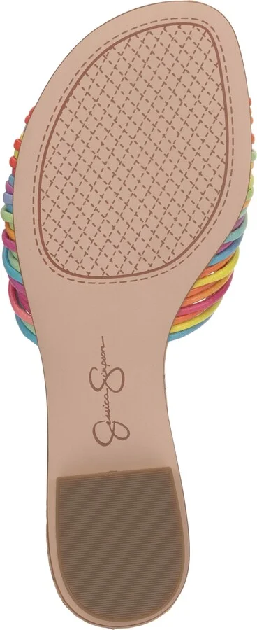 Jessica Simpson Women's Dydra Knotted Strappy Flat Sandals - Image 5