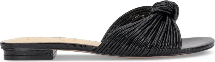 Jessica Simpson Women's Dydra Knotted Strappy Flat Sandals - Image 6