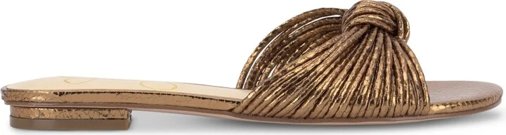 Jessica Simpson Women's Dydra Knotted Strappy Flat Sandals - Image 10