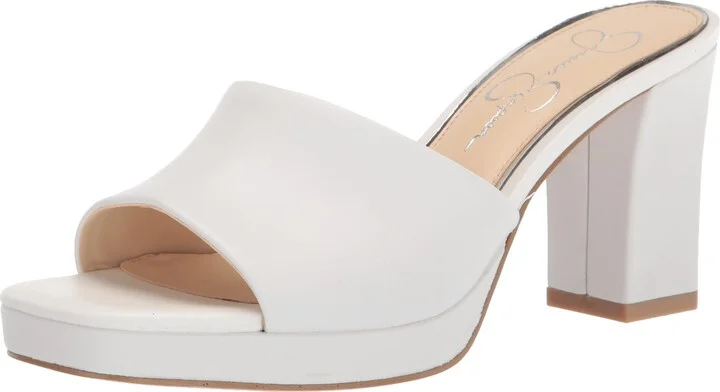 Jessica Simpson Women's Elyzza Slip On Platform Sandal Heeled