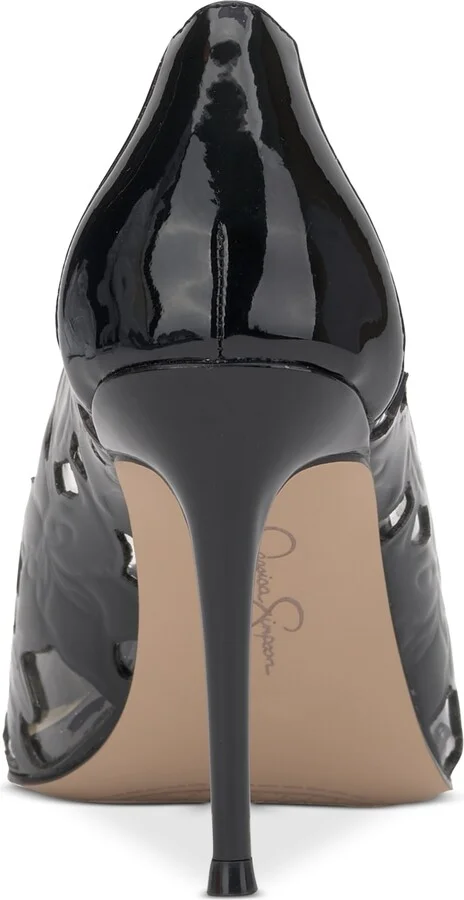 Jessica Simpson Women's Erinia Cutout Floral Pumps - Image 3