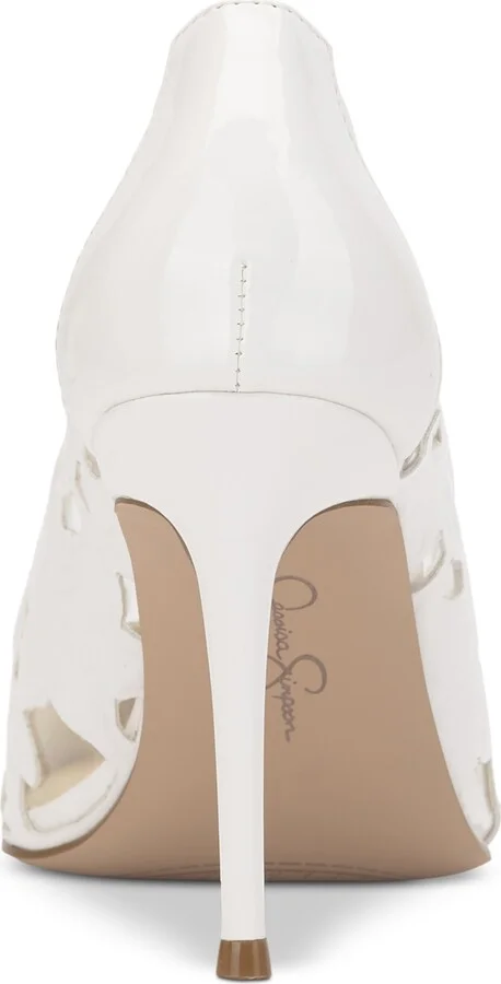 Jessica Simpson Women's Erinia Cutout Floral Pumps - Image 7