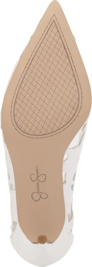Jessica Simpson Women's Erinia Cutout Floral Pumps - Image 9